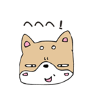 和み柴っこ画伯絵 豆柴っこ1（個別スタンプ：2）