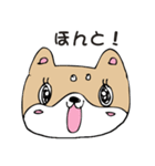 和み柴っこ画伯絵 豆柴っこ1（個別スタンプ：8）