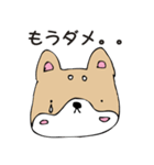 和み柴っこ画伯絵 豆柴っこ1（個別スタンプ：11）