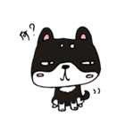 和み柴っこ画伯絵 豆柴っこ1（個別スタンプ：24）