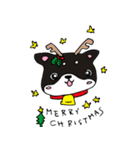 和み柴っこ画伯絵 豆柴っこ1（個別スタンプ：33）