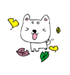 和み柴っこ画伯絵 豆柴っこ1（個別スタンプ：37）