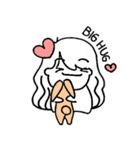 The chubby cheeks Eng. version（個別スタンプ：3）