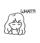 The chubby cheeks Eng. version（個別スタンプ：8）