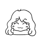 The chubby cheeks Eng. version（個別スタンプ：10）