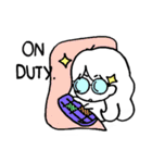 The chubby cheeks Eng. version（個別スタンプ：12）