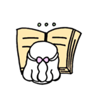 The chubby cheeks Eng. version（個別スタンプ：13）