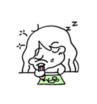 The chubby cheeks Eng. version（個別スタンプ：14）