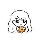 The chubby cheeks Eng. version（個別スタンプ：17）