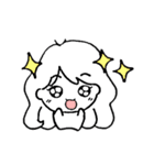The chubby cheeks Eng. version（個別スタンプ：18）