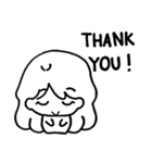 The chubby cheeks Eng. version（個別スタンプ：21）