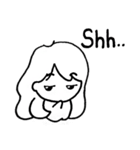 The chubby cheeks Eng. version（個別スタンプ：31）