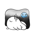 The chubby cheeks Eng. version（個別スタンプ：33）