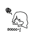 The chubby cheeks Eng. version（個別スタンプ：38）