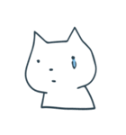 淡々と猫。（個別スタンプ：7）