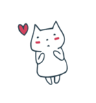 淡々と猫。（個別スタンプ：11）