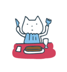 淡々と猫。（個別スタンプ：18）