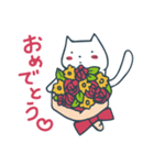 淡々と猫。（個別スタンプ：22）