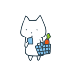 淡々と猫。（個別スタンプ：34）