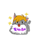 ネコじんスタンプ（個別スタンプ：8）