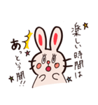 るーずうさぎ（個別スタンプ：9）