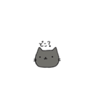 ねこの顔面スタンプ（個別スタンプ：15）