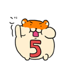 ハムさんフレンド2（個別スタンプ：35）