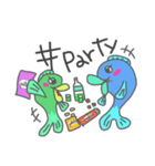 お洒落なおさかなくん♡Brother（個別スタンプ：26）