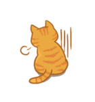 Orange Cat is lucky（個別スタンプ：7）