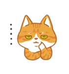 Orange Cat is lucky（個別スタンプ：8）