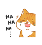 Orange Cat is lucky（個別スタンプ：15）