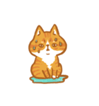 Orange Cat is lucky（個別スタンプ：30）