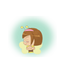 Little Bee Girl（個別スタンプ：21）