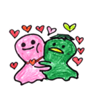 Teruo ＆Teruca（個別スタンプ：4）