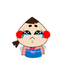 着物のまきちゃん（個別スタンプ：7）