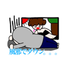テンションMAXえんじ君スタンプ（個別スタンプ：34）