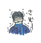 おひげのお兄さん（個別スタンプ：12）
