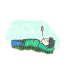 おひげのお兄さん（個別スタンプ：15）
