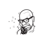 Bald bad boy（個別スタンプ：5）