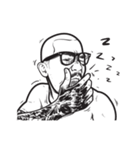 Bald bad boy（個別スタンプ：6）