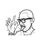 Bald bad boy（個別スタンプ：15）