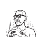Bald bad boy（個別スタンプ：24）