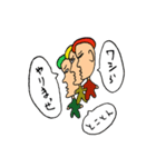 横顔くん（個別スタンプ：1）