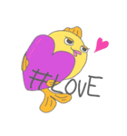 お洒落なおさかなちゃん♡（個別スタンプ：33）