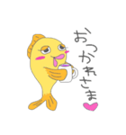 お洒落なおさかなちゃん♡（個別スタンプ：36）