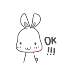 Momo I'm White Rabbit V1（個別スタンプ：10）