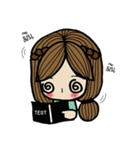 Ai Dek Euan (Chubby Girl)（個別スタンプ：5）