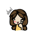 Ai Dek Euan (Chubby Girl)（個別スタンプ：14）