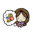 Ai Dek Euan (Chubby Girl)（個別スタンプ：15）