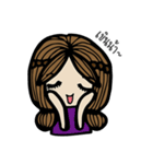 Ai Dek Euan (Chubby Girl)（個別スタンプ：34）